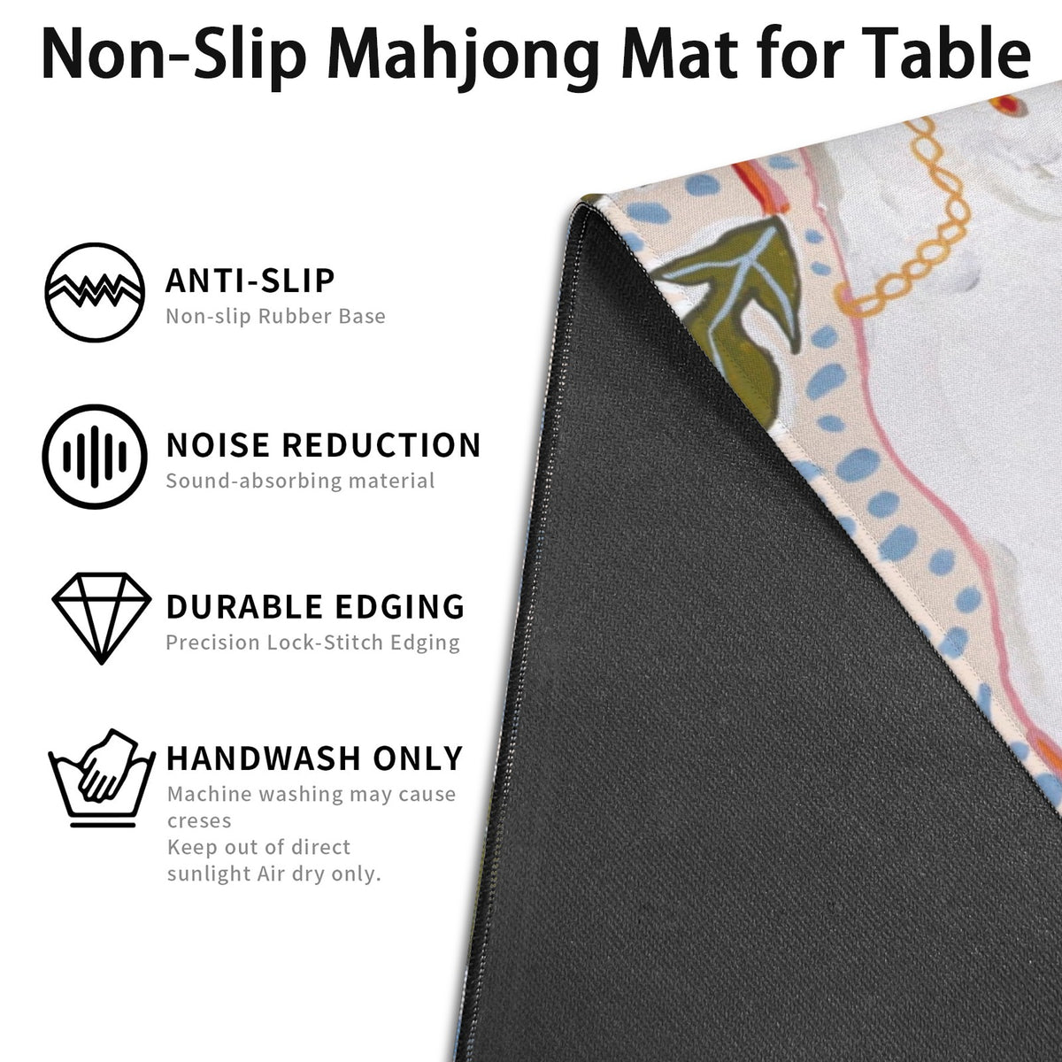Mahjong Table Mat 33" x 33"