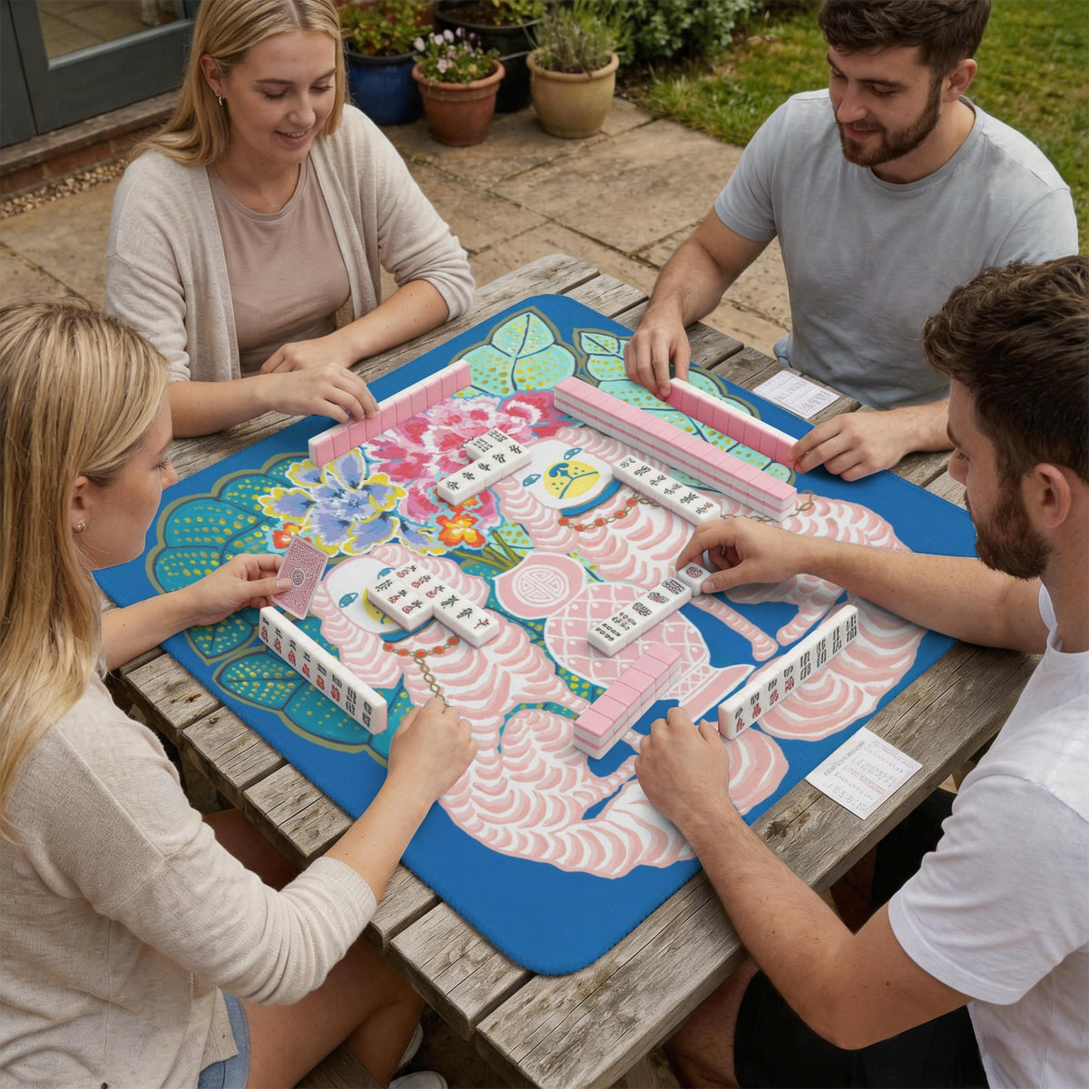 Mahjong Table Mat 33" x 33"