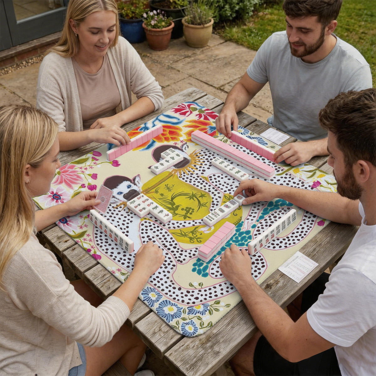 Mahjong Table Mat 33" x 33"