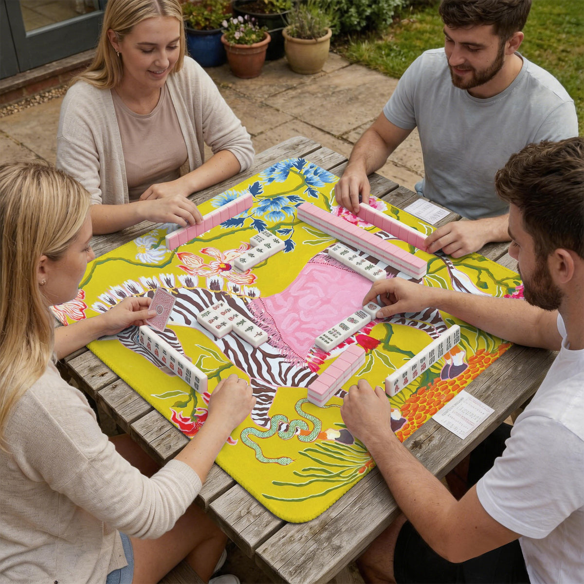 Mahjong Mat 33" x 33"