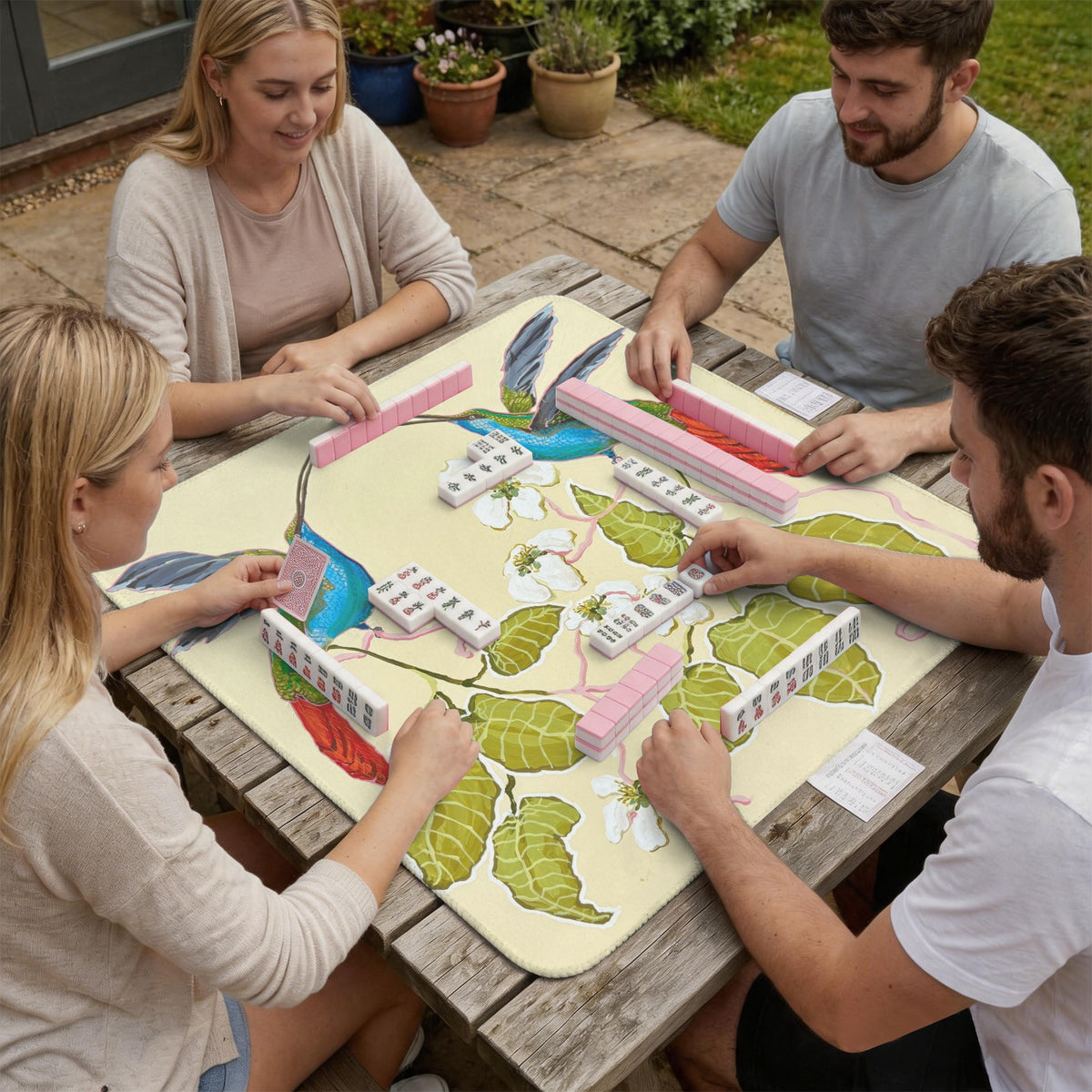 Mahjong Table Mat 33" x 33"